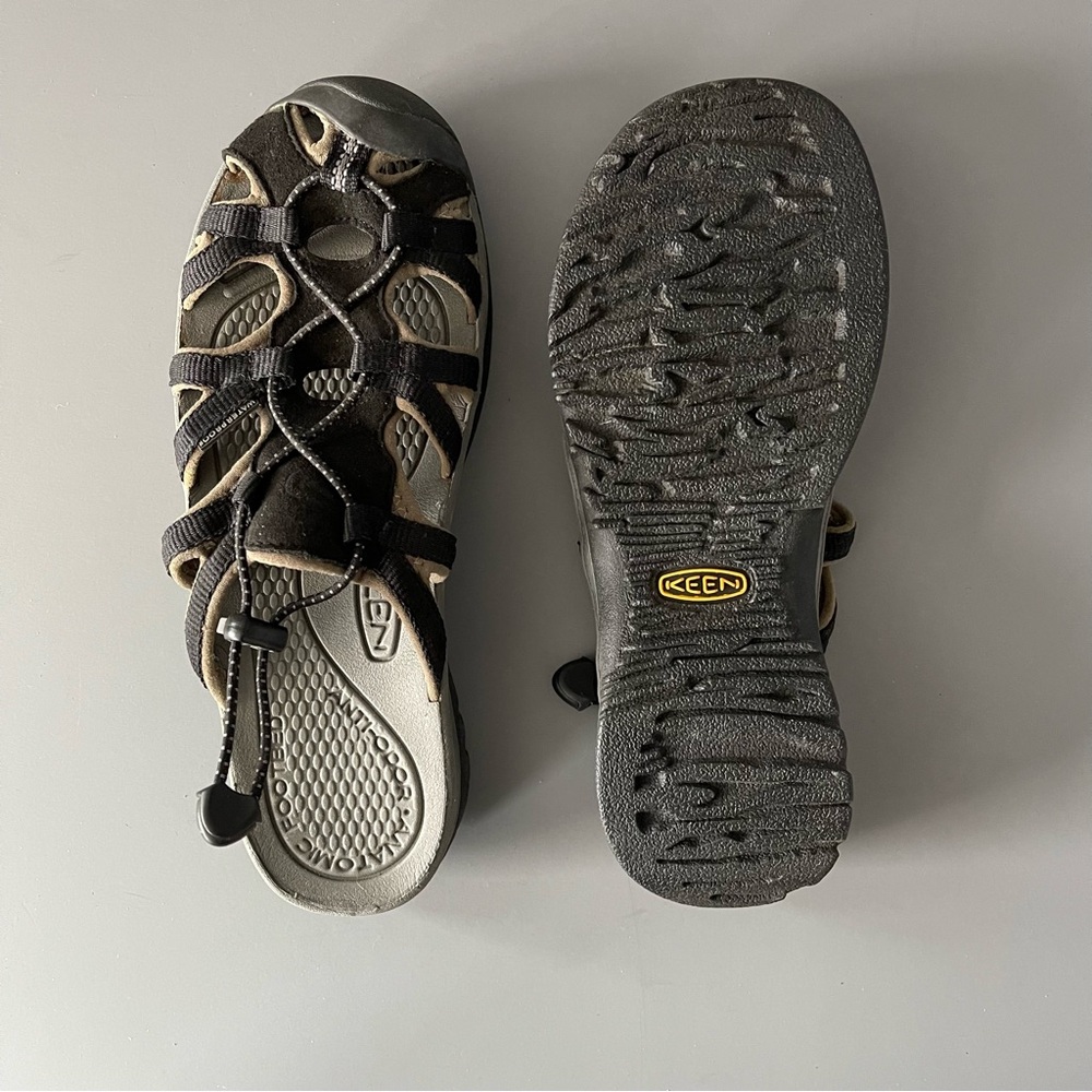 KEEN Newport H2 Slide Webbing Sandals 9 Hiking Trail Outdoors Waterproof REI
